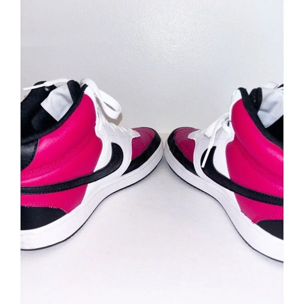 Men’s Nike Court Vision Mid Satin Red Size 8